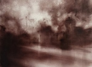 Haunted- Poland II Oil on Polyester 28 x 38 cm