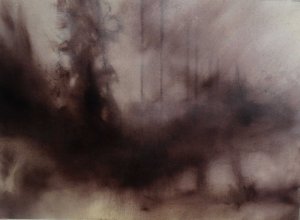 Haunted- Poland I Oil on Polyester 28 x 38 cm