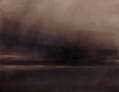 Twilight Rd M25_II Oil on Polyester 32x41.5cm