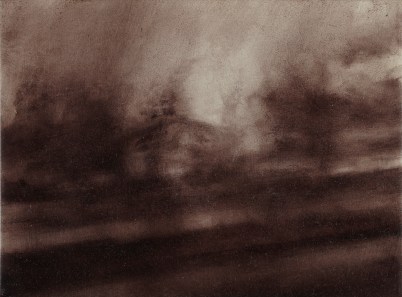 Twilight Rd to Bregenz IV Oil on Polyester 29x38cm