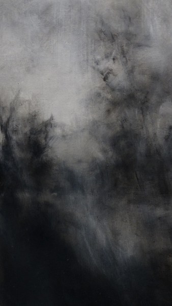 4. Twilight - Bruges IX. Oil on linen 40 x 23 cm